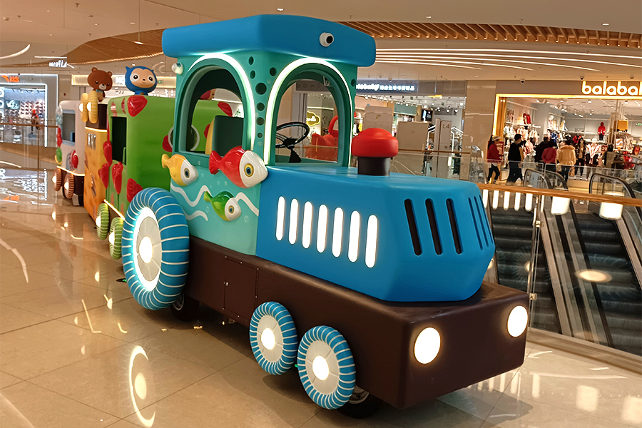 Ali's Little Train IP Chuyến tàu tương tác giữa cha mẹ và con cái được tùy chỉnh