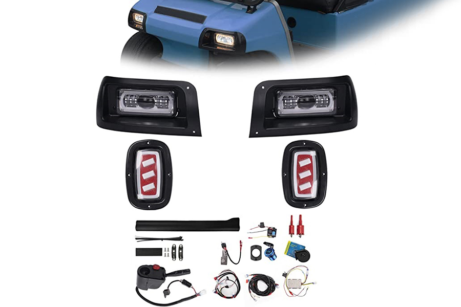 Bộ đèn LED Deluxe Plus (Fit Club Car DS 1993-UP Gas and Electric Golf Cart)