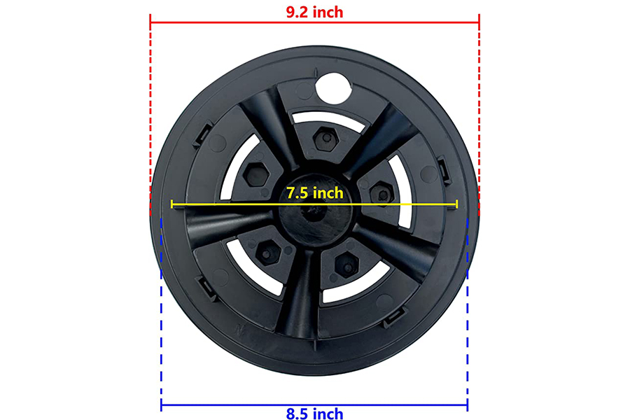 Vỏ bánh xe Golf Màu đen